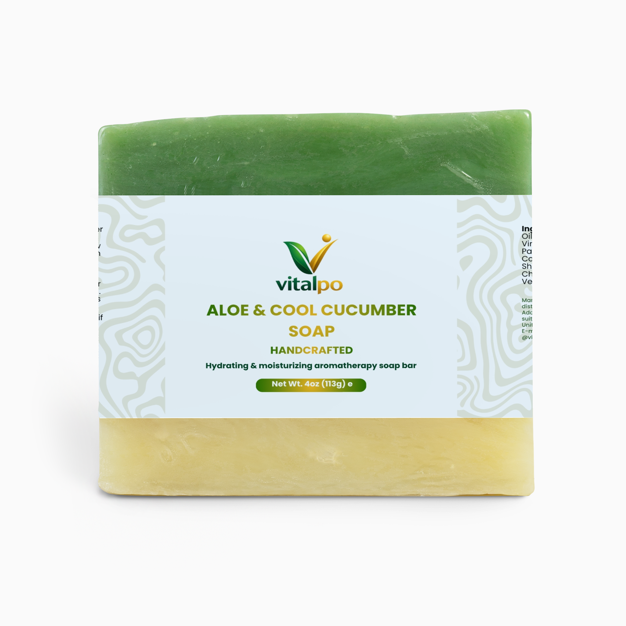 ALOE & COOL CUCUMBER SOAP